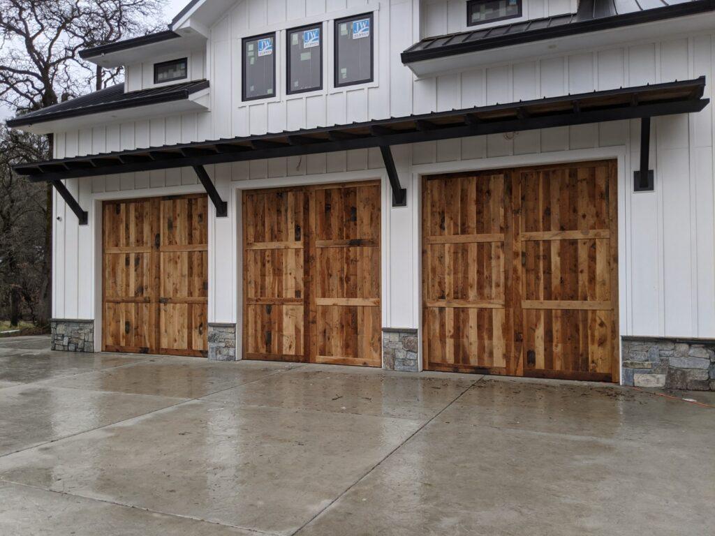 A garage door fixed after the limit switch failed