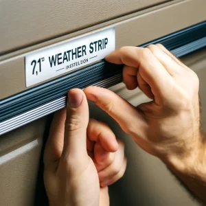 How to Install Garage Door Weather Stripping