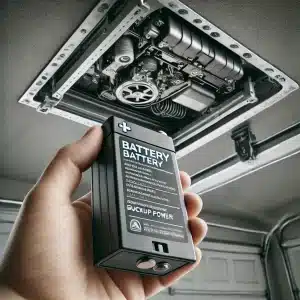 Battery in Your Garage Door Opener 