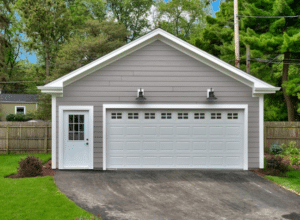 Vinyl Backed Garage Door