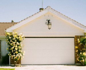 Vinyl garage door