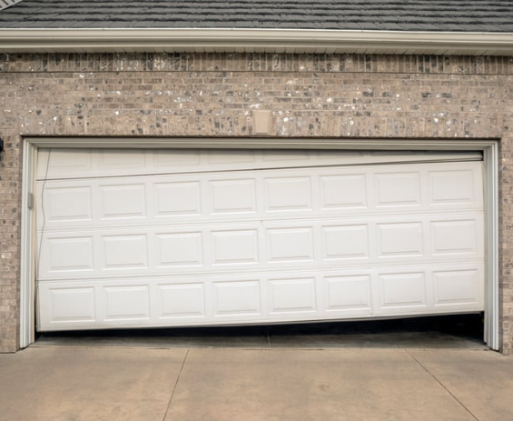 How to fix garage door off track