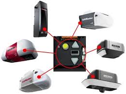 Various LiftMaster garage door opener models.