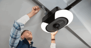 Garage door opener is beeping constantly